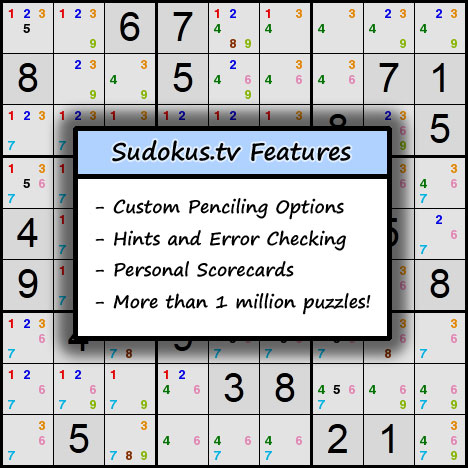 1 million Sudoku games